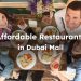 Affordable Restaurant in Dubai Mall
