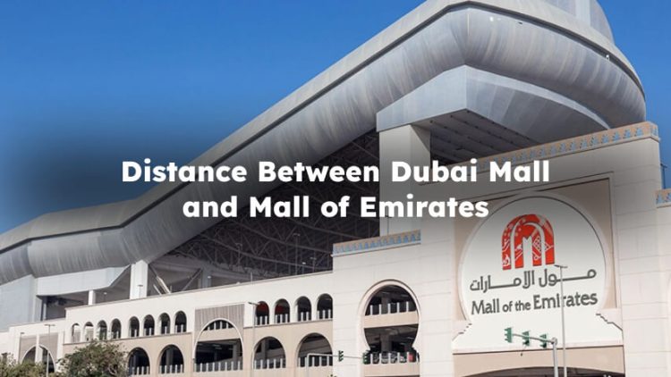 Distance Between Dubai Mall and Mall of Emirates