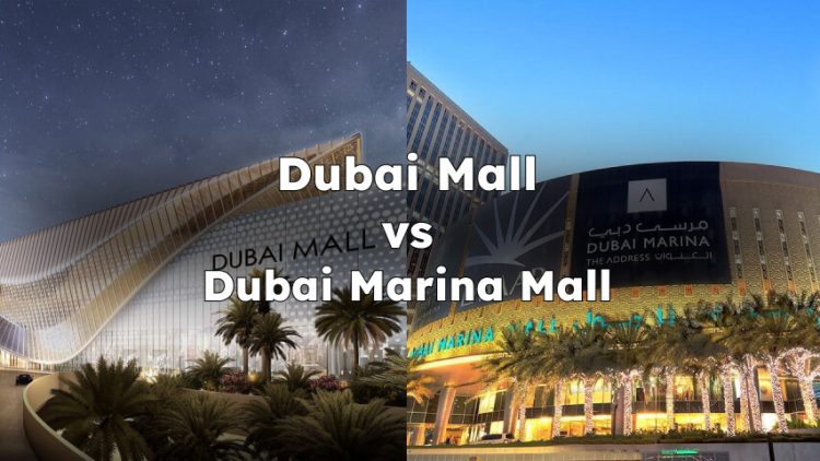Dubai Mall vs Dubai Marina Mall