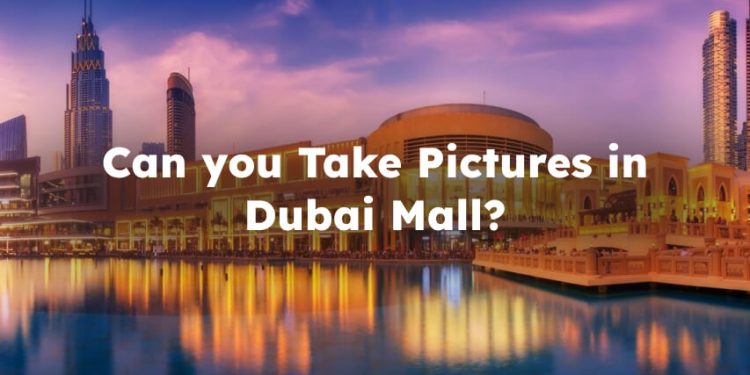 Can You Take Pictures in Dubai Mall? Dubai Mall Photography