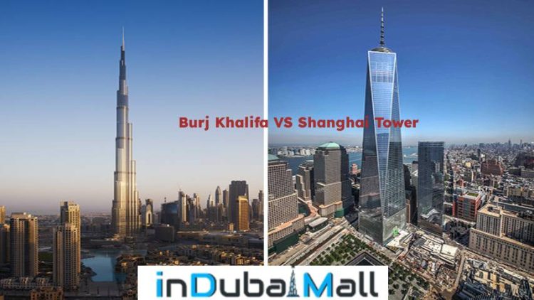 Burj Khalifa vs Shanghai Tower