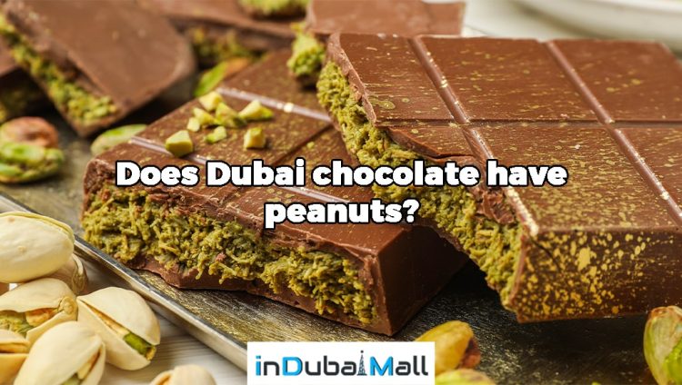 Does Dubai chocolate have peanuts?