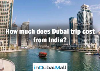 How much does Dubai trip cost from India?