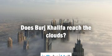 Does Burj Khalifa reach the clouds?